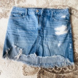 jean skirt